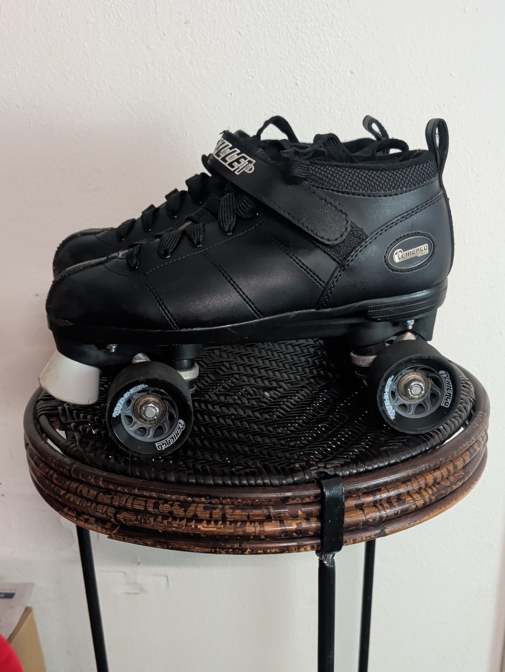 Chicago Bullet Speed quad Roller Skate Color Black  Men’s Size 9 Skates